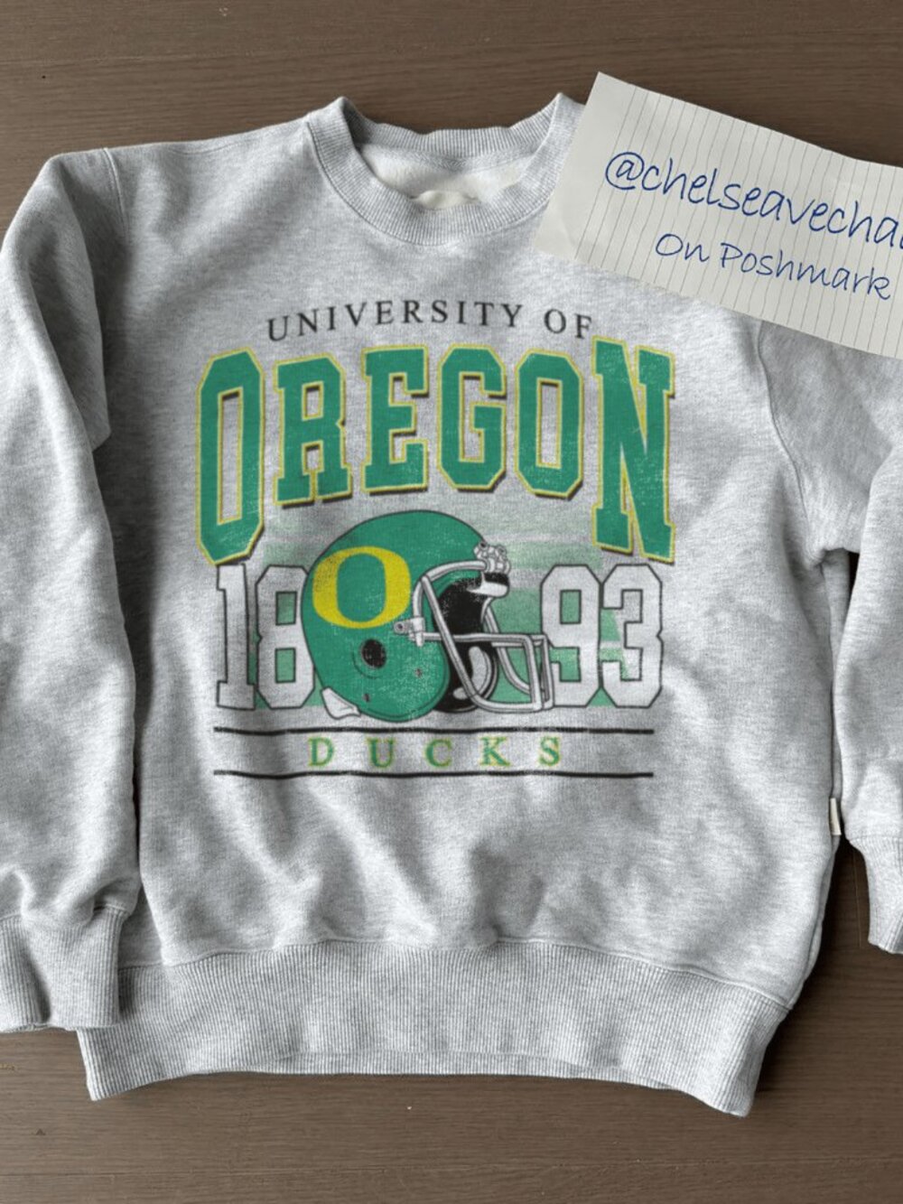 Vintage Oregon Ducks Football Sweatshirt, Retro University of Oregon Ducks Shirt